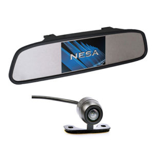clip on mirror camera kit