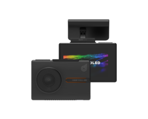 3" OLED Touch Screen 1080p Full HD Dual Camera Dash Cam with GPS & WIFI (DSH-1052) - Image 2
