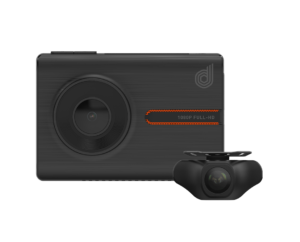 3" OLED Touch Screen 1080p Full HD Dual Camera Dash Cam with GPS & WIFI (DSH-1052)