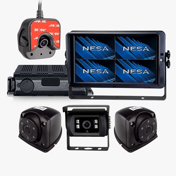 10" Quad Touchscreen Full HD Multi Channel Drive Recorder Kit (CK-DVR4206)