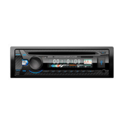 single DIN dash mount DVD and CD player with USB input